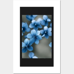 Beautiful Blue Flowers, for all those who love nature #92 Posters and Art